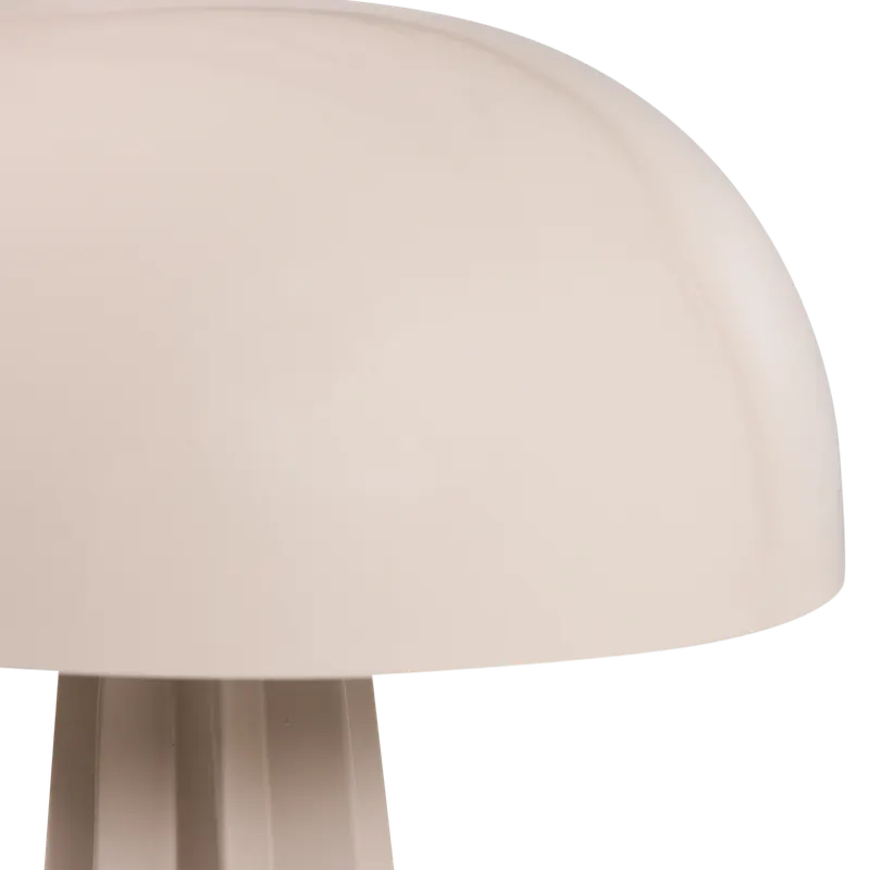 Virel Tischlampe aus Metall, Hellgrau, Detail, Ansicht 1