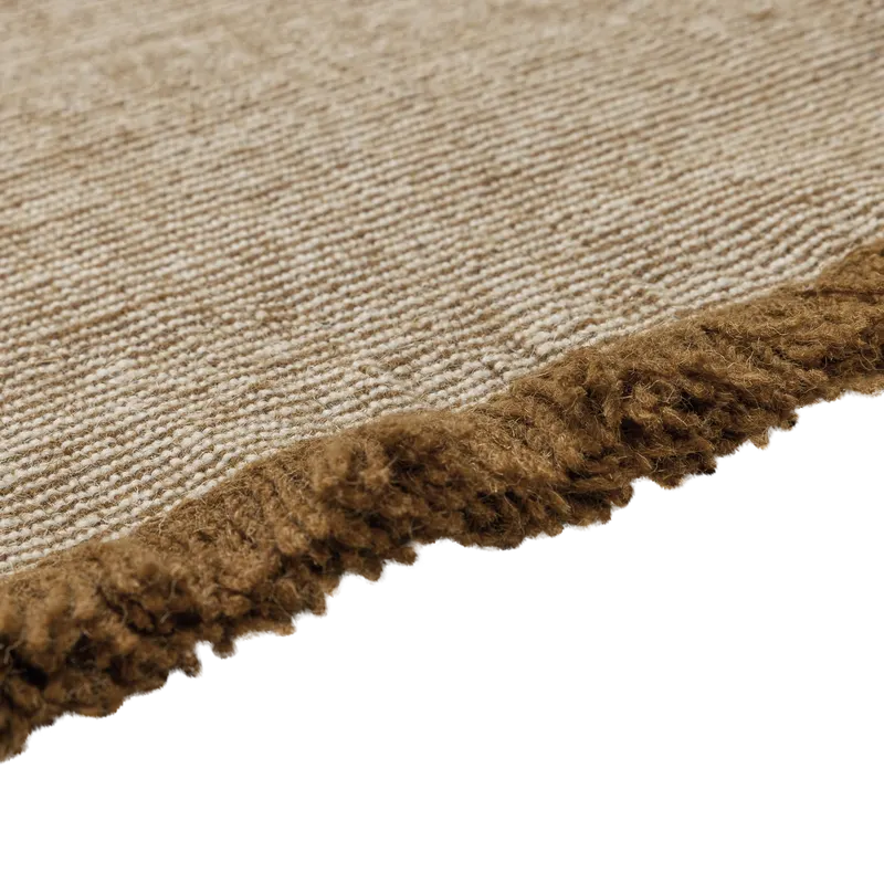 Weavly Teppich 170 x 240 cm, Hellbraun, Detail, Ansicht 1