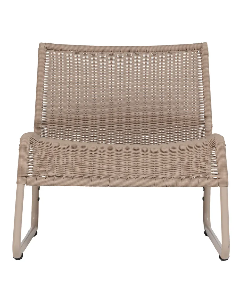 West Gartensessel mit tiefem Loungesitz, Sand, Ansicht 2