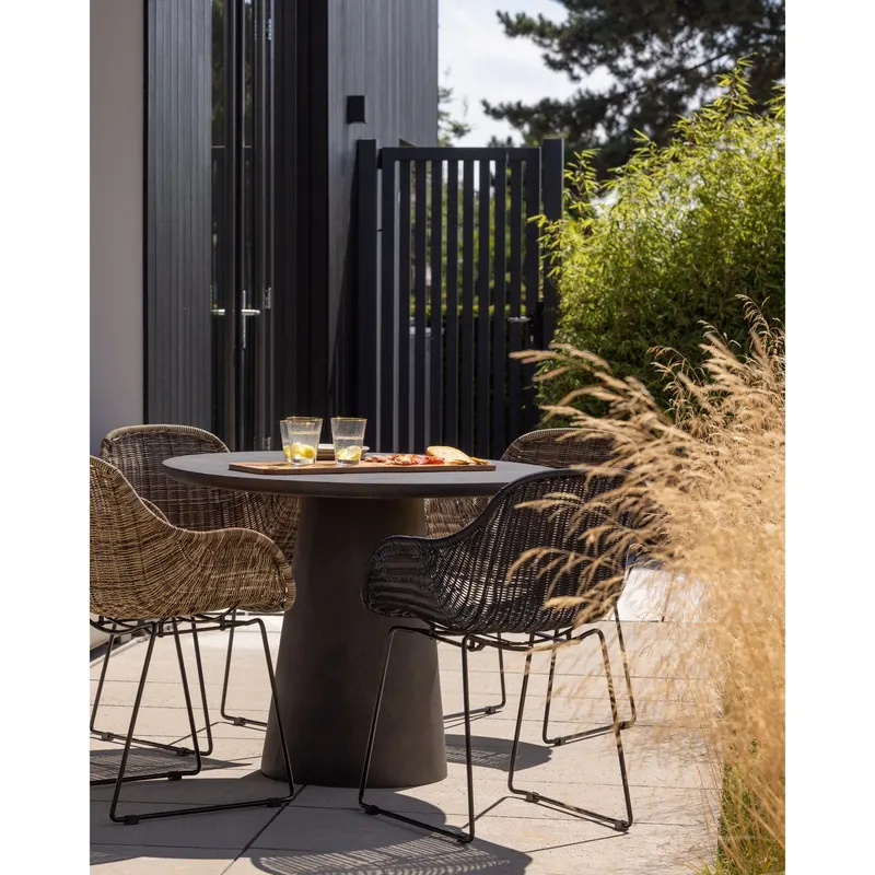 Willow Gartenstuhl Natur, im Wohnraum, Ansicht 2