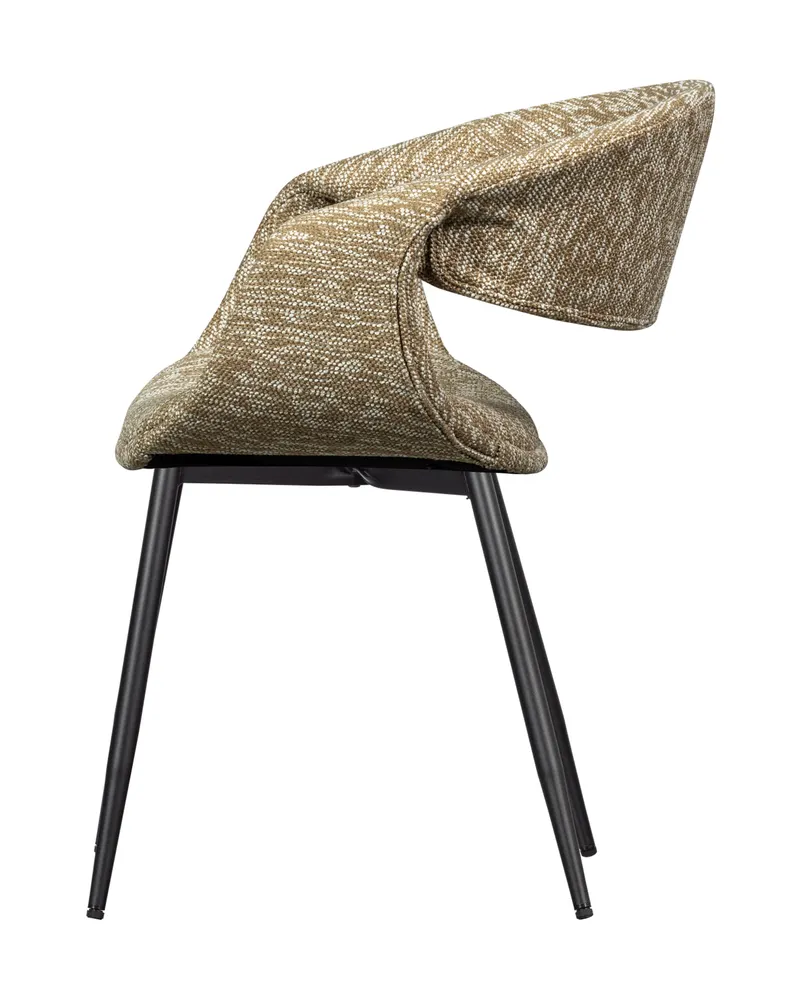 Yossi Esszimmerstuhl, Sand/Schwarz, Ansicht 3