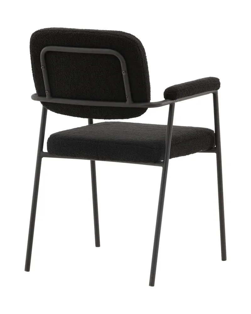 Yesterday Esszimmerstuhl mit Armlehnen und Bouclé-Sitz, Ansicht 12