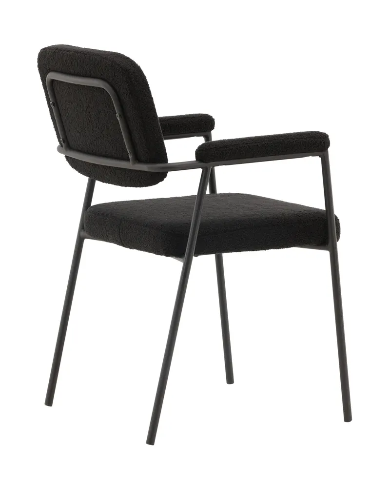 Yesterday Esszimmerstuhl mit Armlehnen und Bouclé-Sitz, Ansicht 13