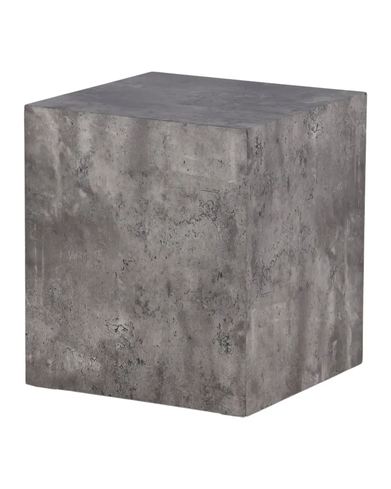 York eckiger Couchtisch in Blockform in 40 × 40 cm, Dunkelgrau, Ansicht 8