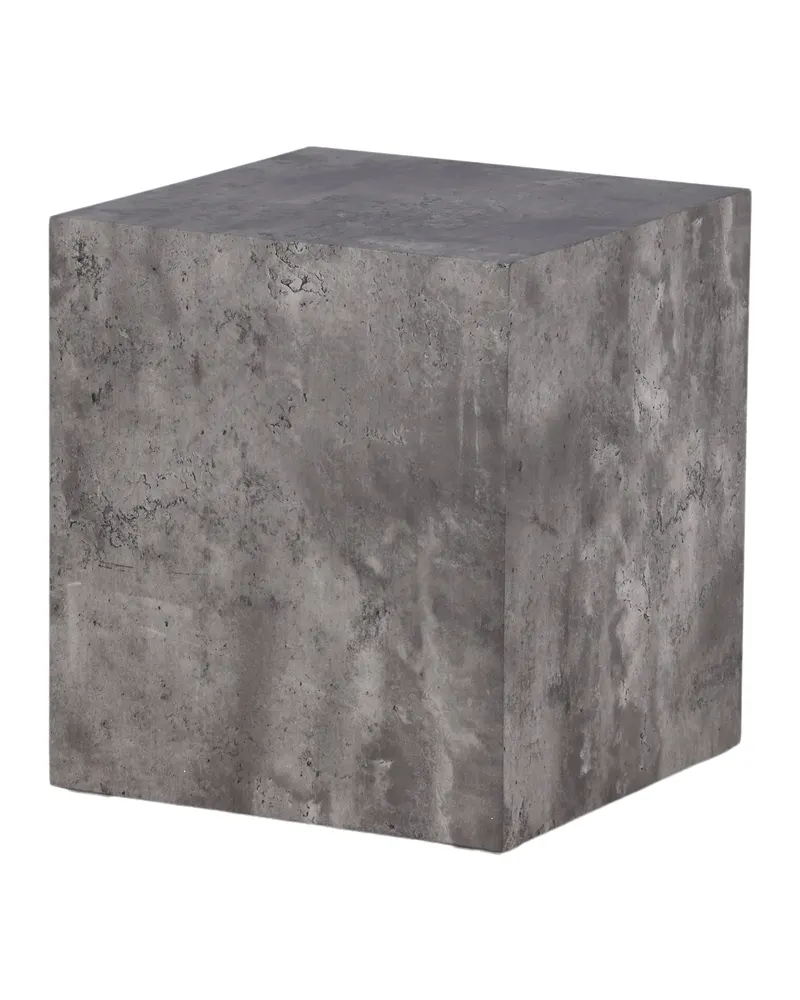 York eckiger Couchtisch in Blockform in 40 × 40 cm, Dunkelgrau, Ansicht 11