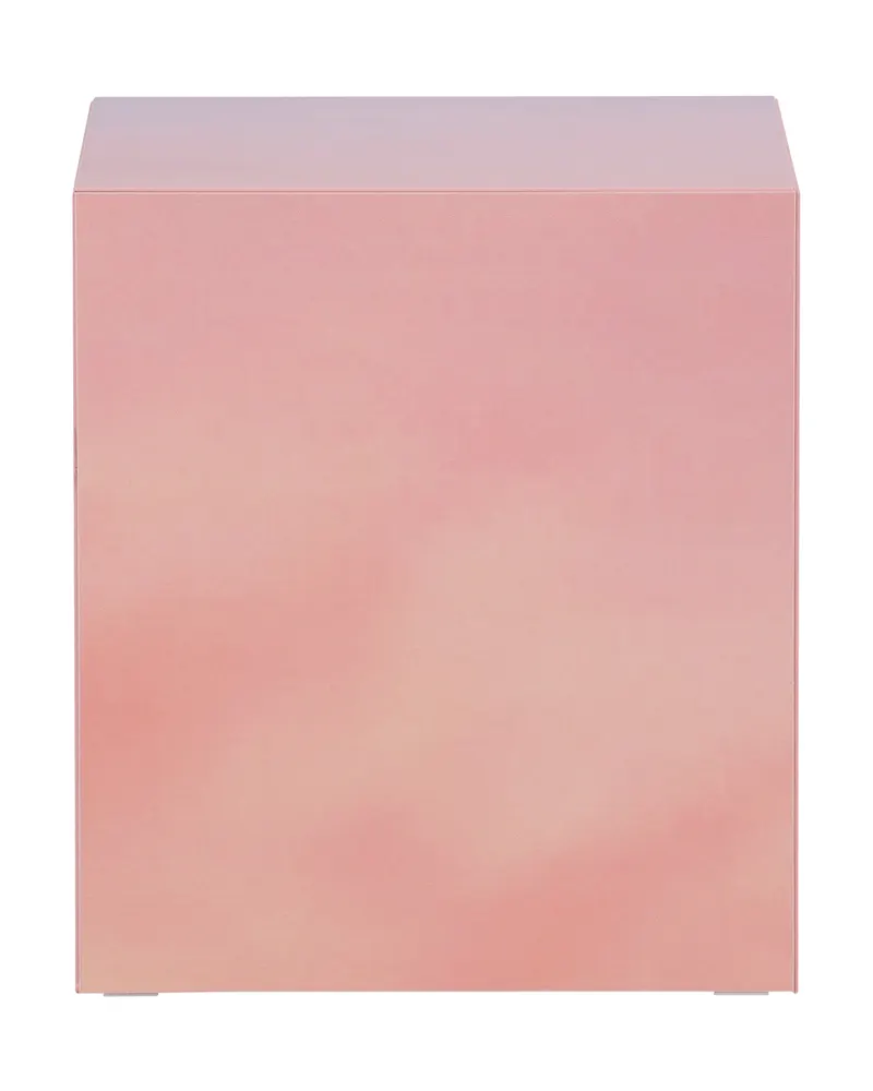 York eckiger Couchtisch in Blockform in 40 × 40 cm, Rosa, Ansicht 7