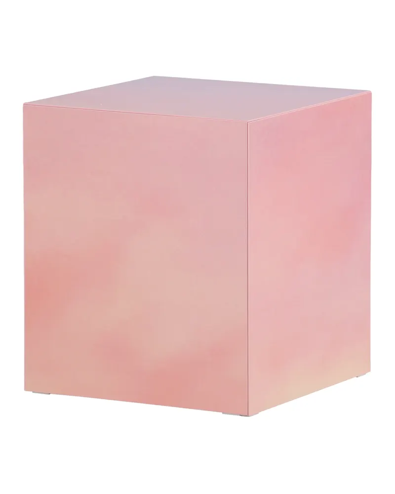 York eckiger Couchtisch in Blockform in 40 × 40 cm, Rosa, Ansicht 8