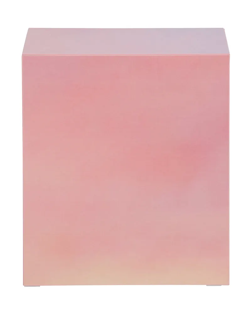 York eckiger Couchtisch in Blockform in 40 × 40 cm, Rosa, Ansicht 10