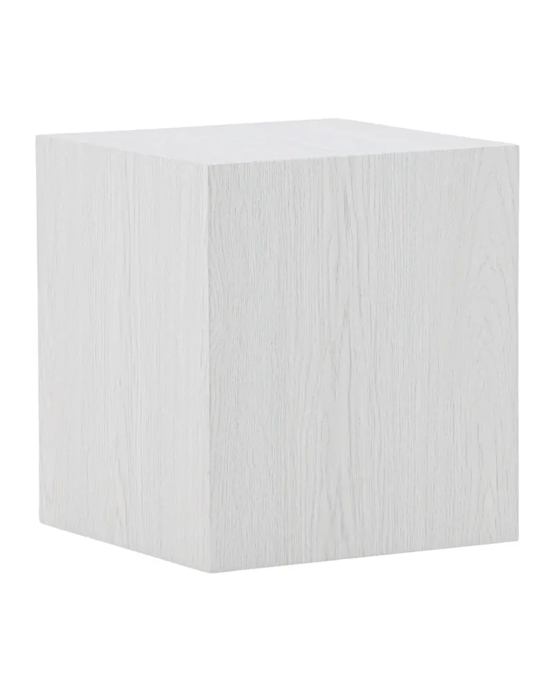 York eckiger Couchtisch in Blockform in 40 × 40 cm, Whitewash, Ansicht 10
