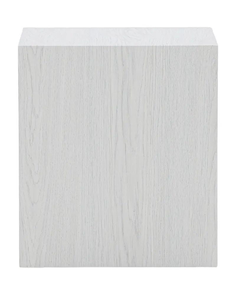 York eckiger Couchtisch in Blockform in 40 × 40 cm, Whitewash, Ansicht 5