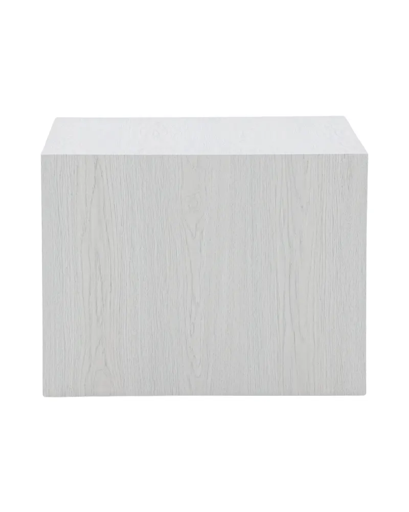 York eckiger Couchtisch in Blockform in 80 × 60 cm, Whitewash, Ansicht 6