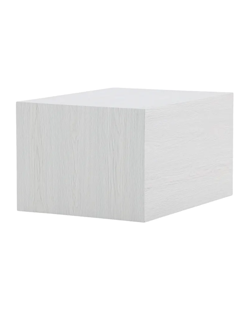 York eckiger Couchtisch in Blockform in 80 × 60 cm, Whitewash, Ansicht 7