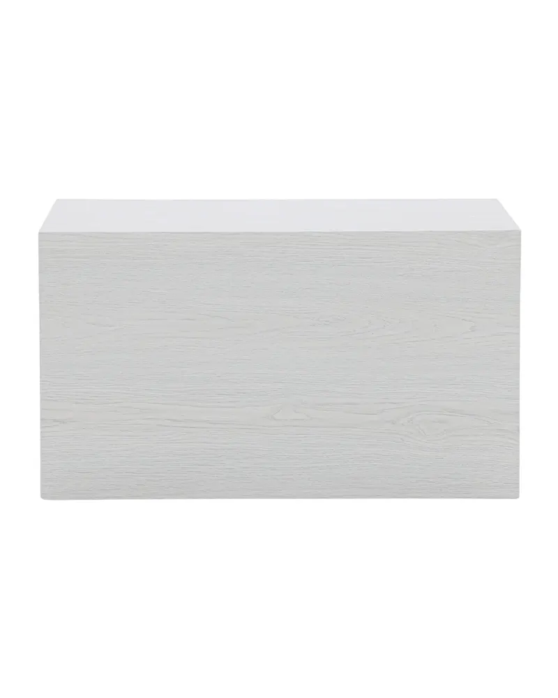 York eckiger Couchtisch in Blockform in 80 × 60 cm, Whitewash, Ansicht 9