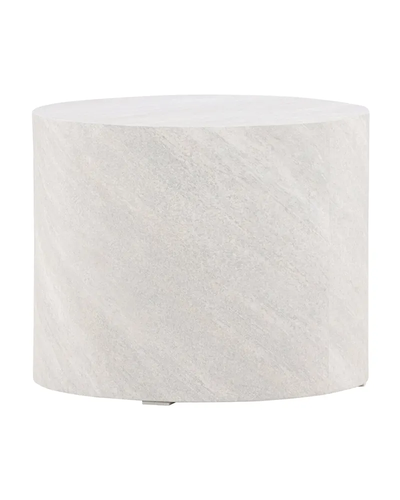 York runder Couchtisch in Zylinderform in Ø 50 cm, Grau, Ansicht 5