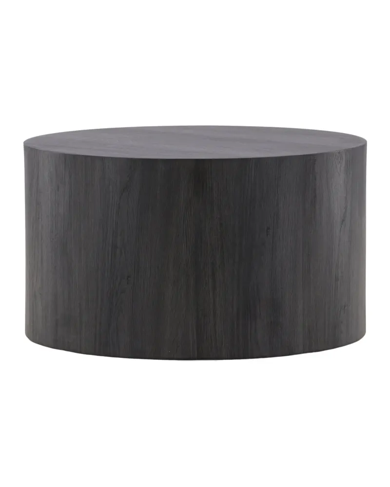 York runder Couchtisch in Zylinderform in Ø 80 cm, Schwarz, Ansicht 1