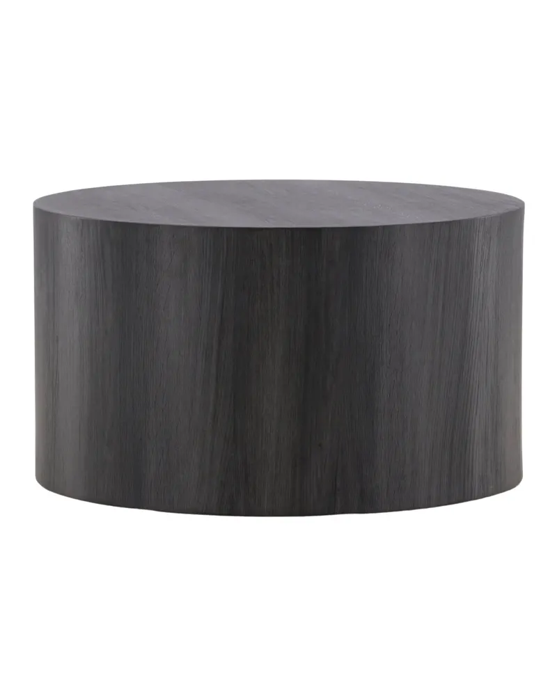 York runder Couchtisch in Zylinderform in Ø 80 cm, Schwarz, Ansicht 7