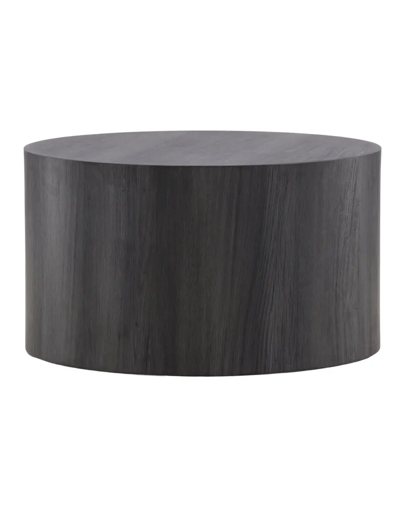 York runder Couchtisch in Zylinderform in Ø 80 cm, Schwarz, Ansicht 8