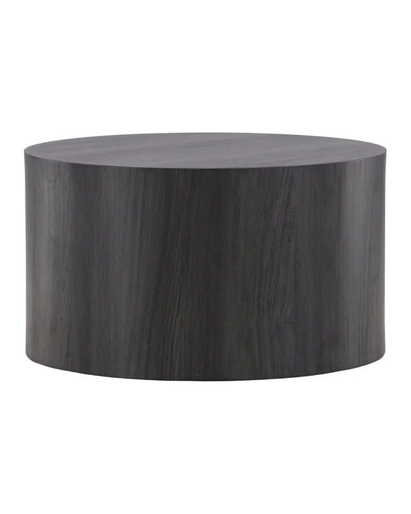 York runder Couchtisch in Zylinderform in Ø 80 cm, Schwarz, Ansicht 9