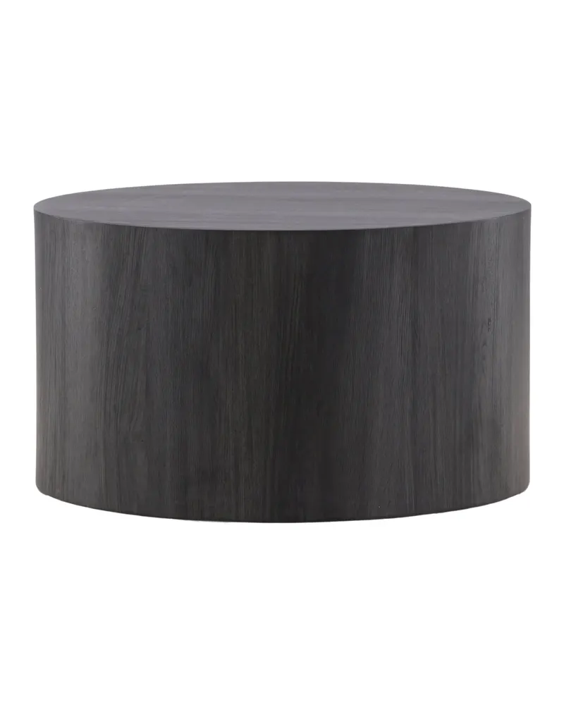 York runder Couchtisch in Zylinderform in Ø 80 cm, Schwarz, Ansicht 11