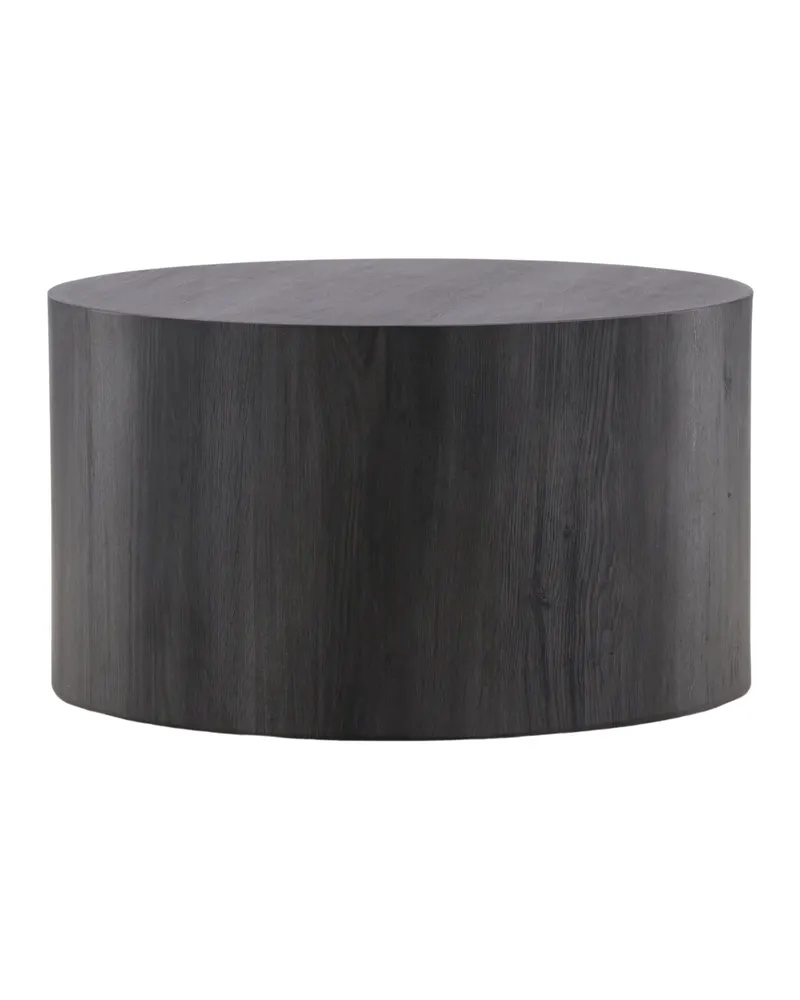 York runder Couchtisch in Zylinderform in Ø 80 cm, Schwarz, Ansicht 12