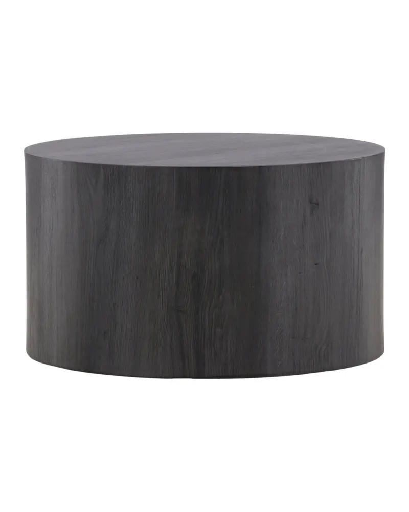 York runder Couchtisch in Zylinderform in Ø 80 cm, Schwarz, Ansicht 3