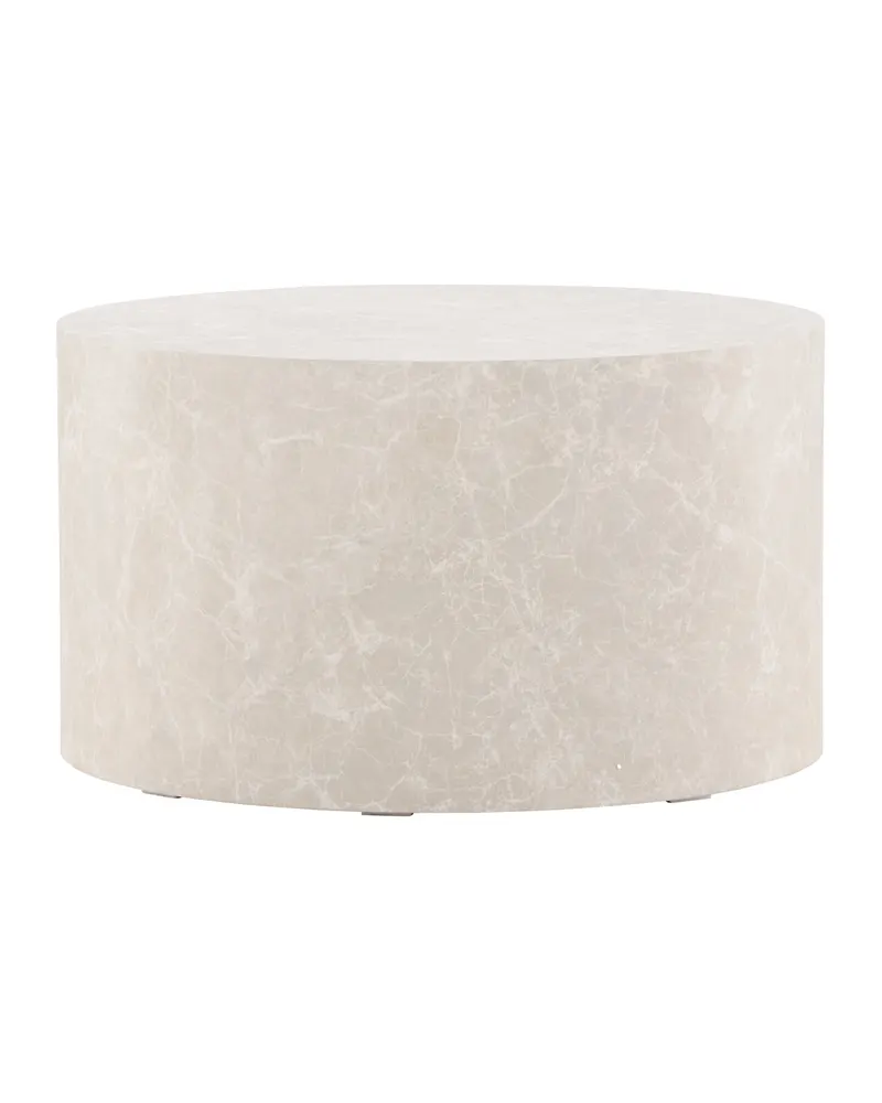 York runder Couchtisch in Zylinderform in Ø 80 cm, Beige, Ansicht 11