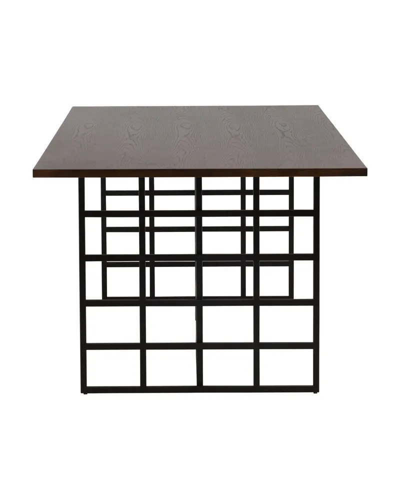 Ystad Esstisch 220 × 100 cm mit Gittergestellen, Ansicht 7