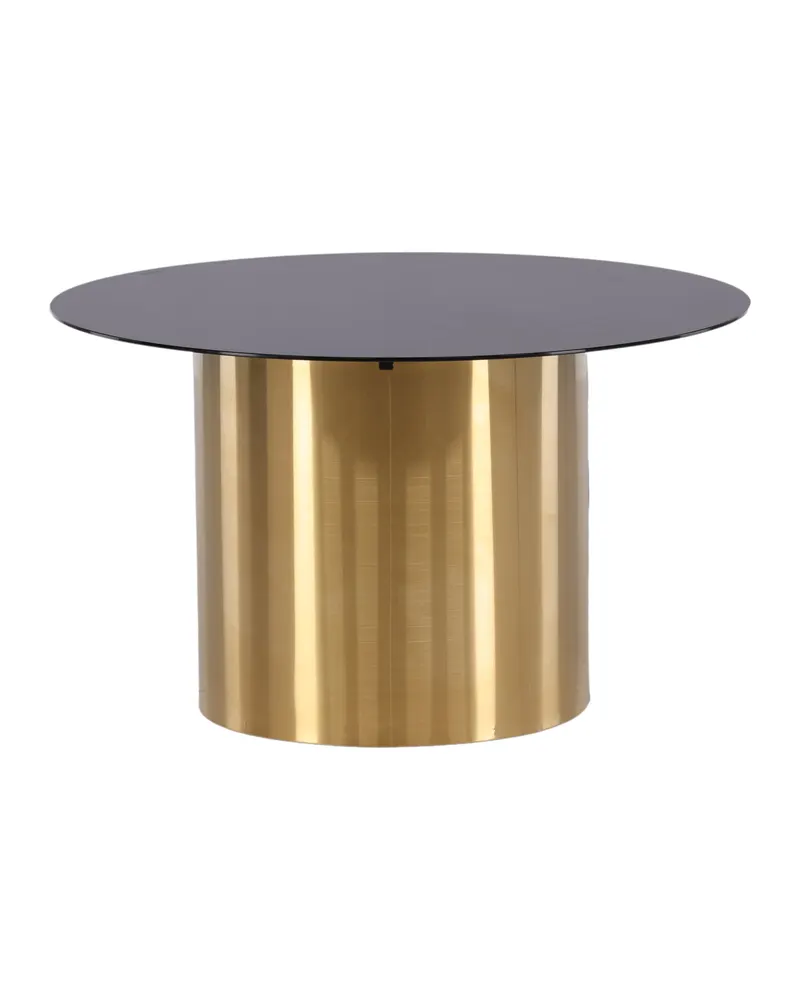 Ystad runder Couchtisch mit Glasplatte, Ansicht 4