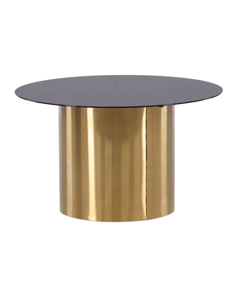 Ystad runder Couchtisch mit Glasplatte, Ansicht 6