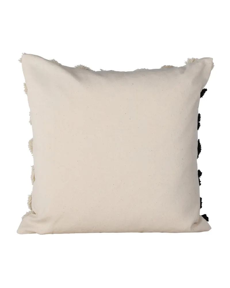 Zara Kissenbezug 45 × 45 cm mit getuftetem Linienmuster, Ansicht 3