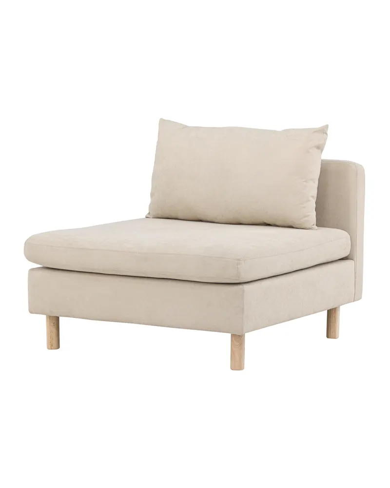 Zero Sofa-Modul mit Holzbeinen in 102 × 83 × 94 cm, Ansicht 7