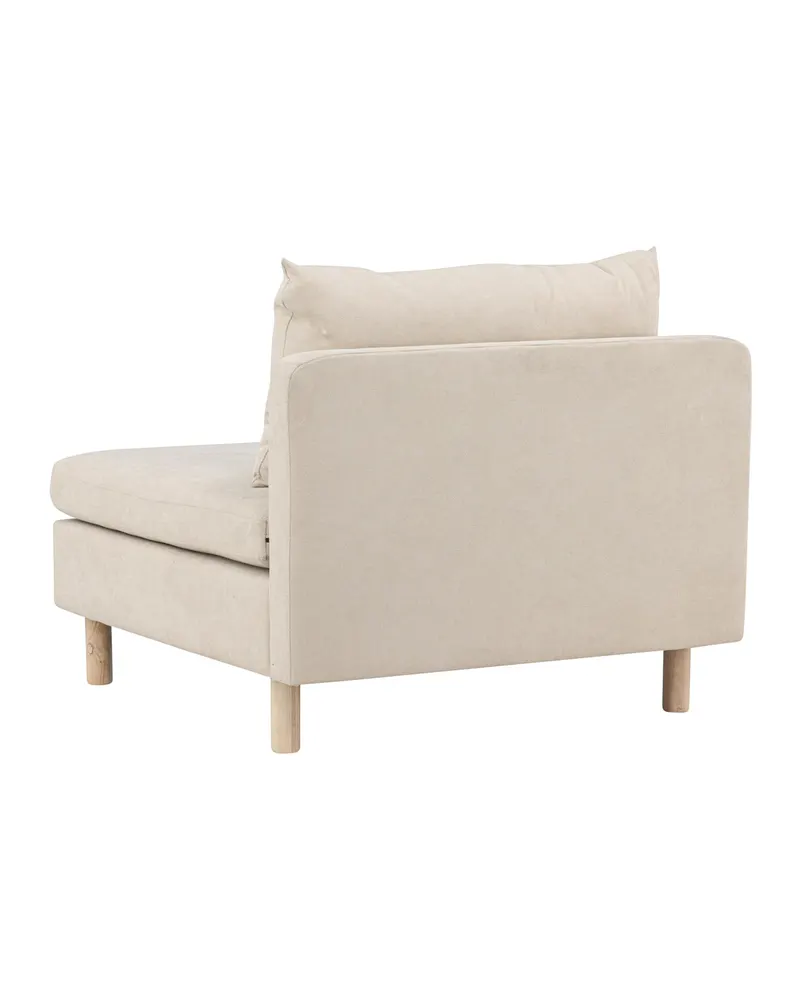 Zero Sofa-Modul mit Holzbeinen in 102 × 83 × 94 cm, Ansicht 11