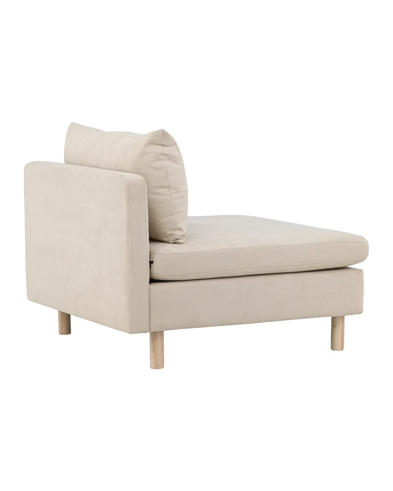 Zero Sofa-Modul mit Holzbeinen in 102 × 83 × 94 cm, Ansicht 12