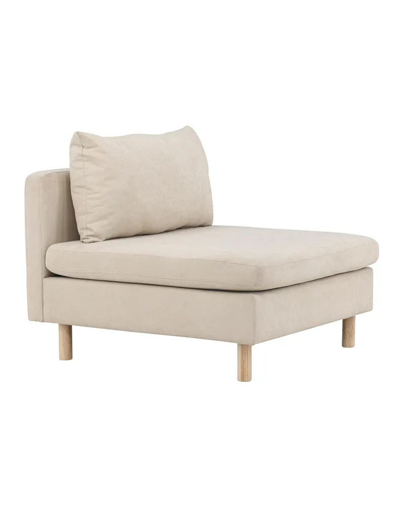 Zero Sofa-Modul mit Holzbeinen in 102 × 83 × 94 cm, Ansicht 3