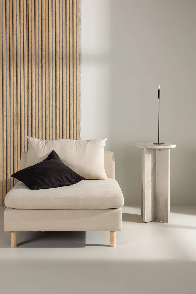 Zero Sofa-Modul mit Holzbeinen in 102 × 83 × 94 cm, im Wohnraum, Ansicht 1
