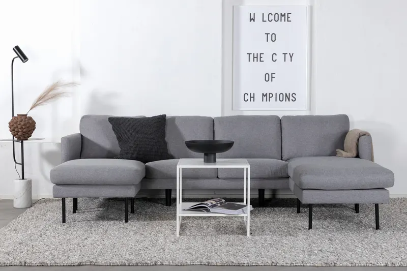 Zoom Wohnlandschaft in U-Form, im Wohnraum, Ansicht 1