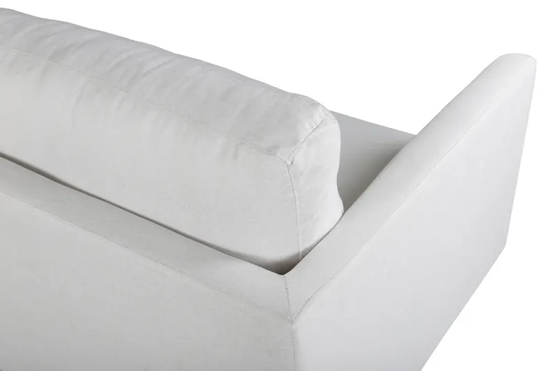 Zoom 2-Sitzer-Sofa mit Stahlbeinen in Schwarz, Ansicht 7