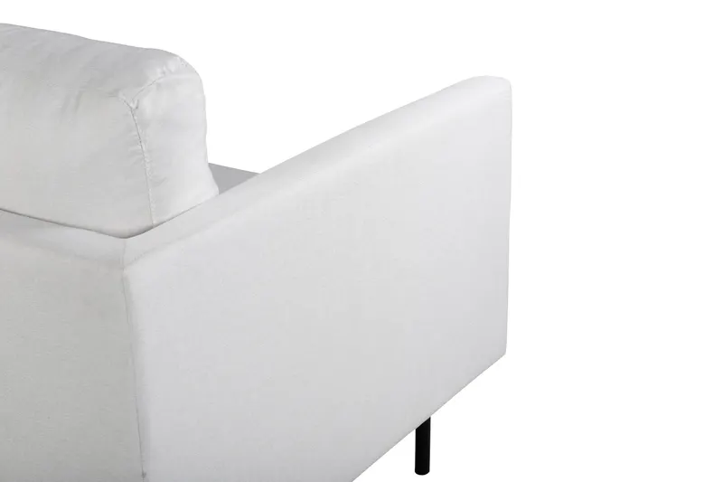 Zoom 2-Sitzer-Sofa mit Stahlbeinen in Schwarz, Ansicht 8