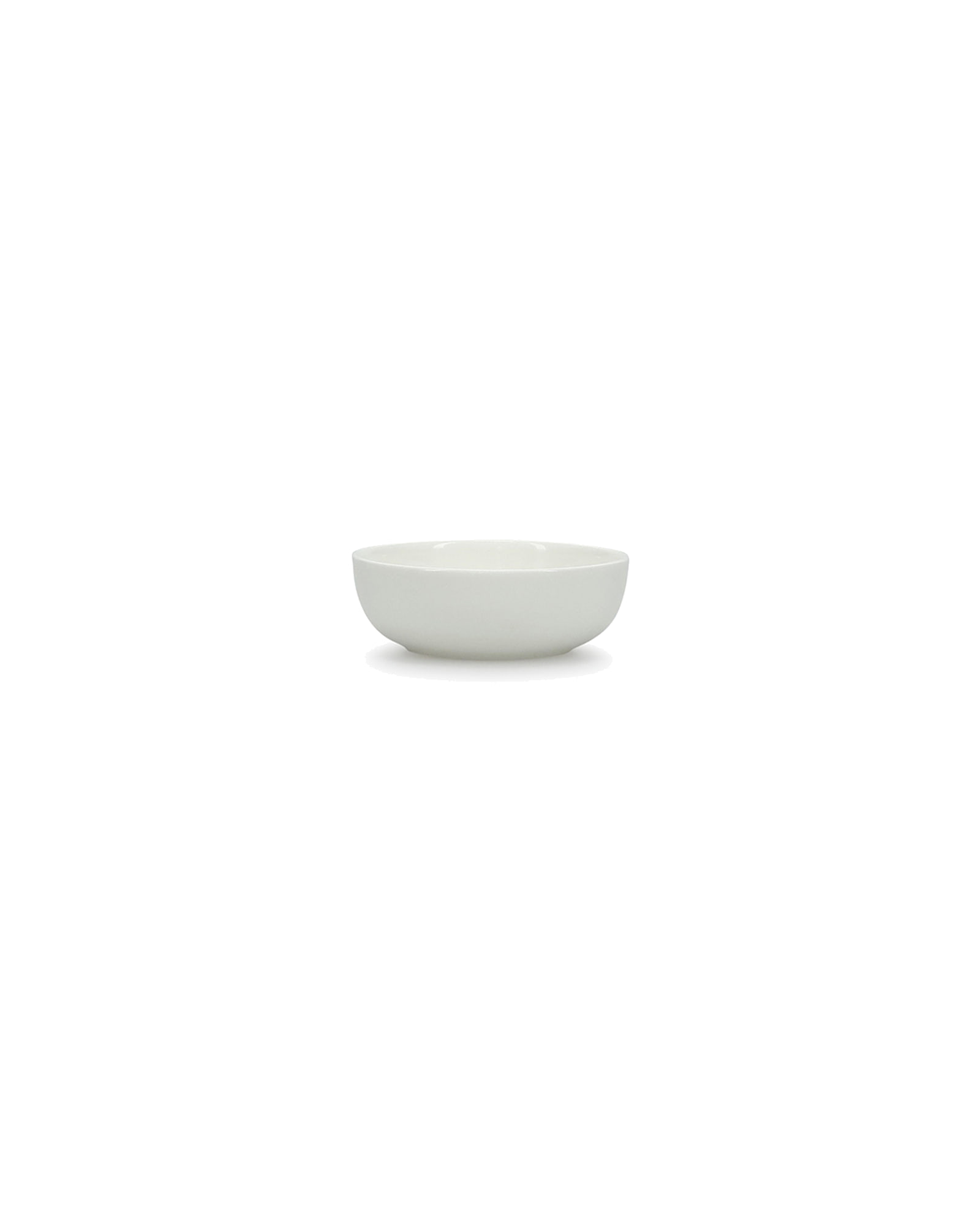 Alura Schale aus Vegan Bone Porcelain, Weiß, Ø 9 cm, H 3 cm, Ansicht 1