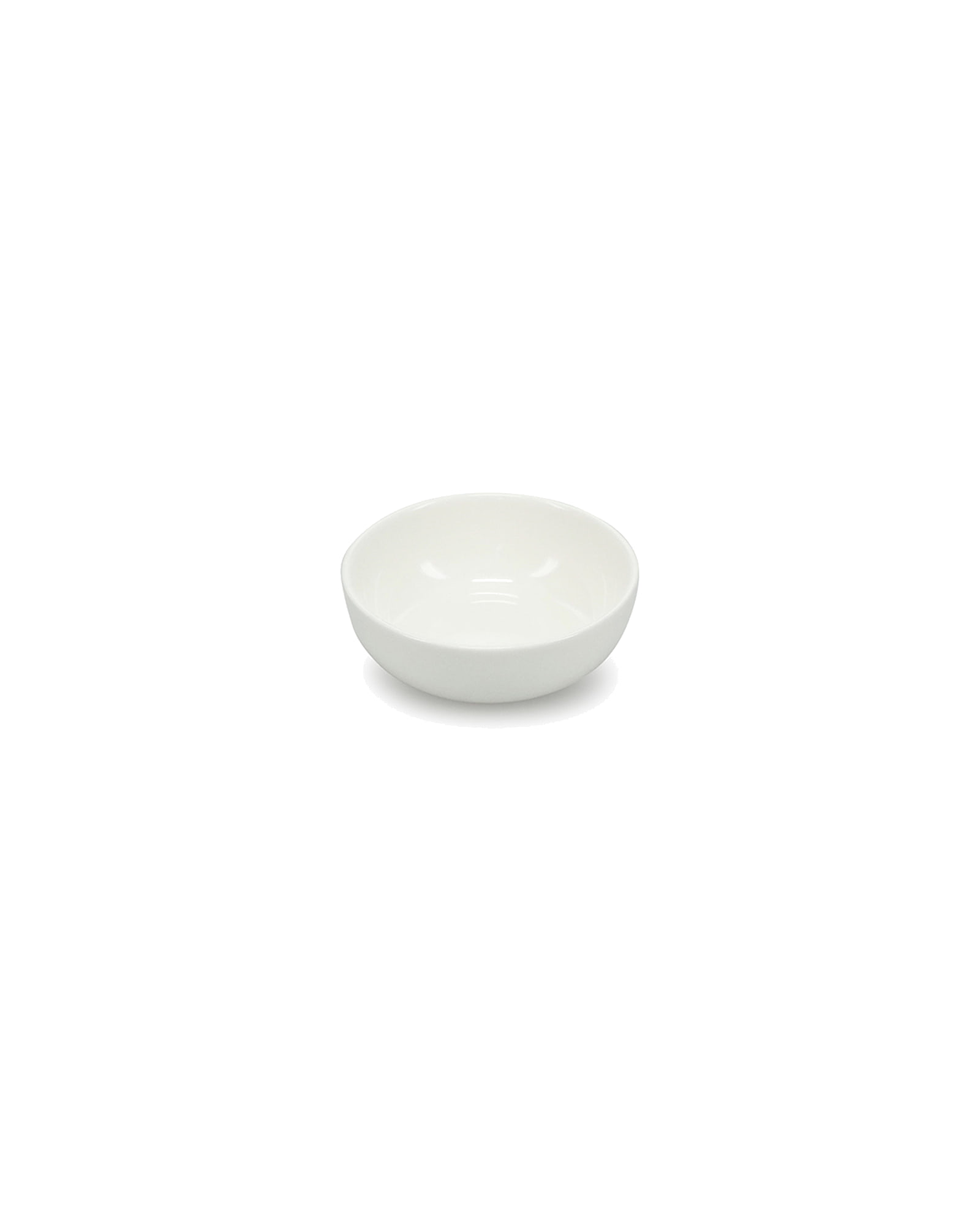 Alura Schale aus Vegan Bone Porcelain, Weiß, Ø 9 cm, H 3 cm, Ansicht 2