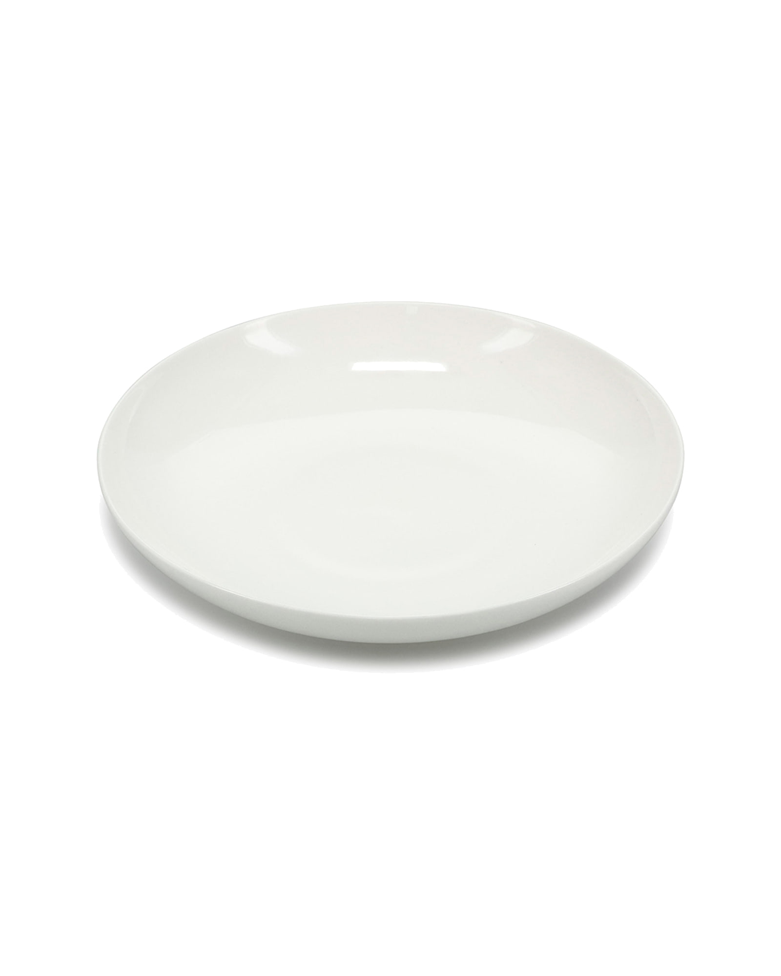 Alura Schale aus Vegan Bone Porcelain, Weiß, Ø 22 cm, H 4 cm, Ansicht 2
