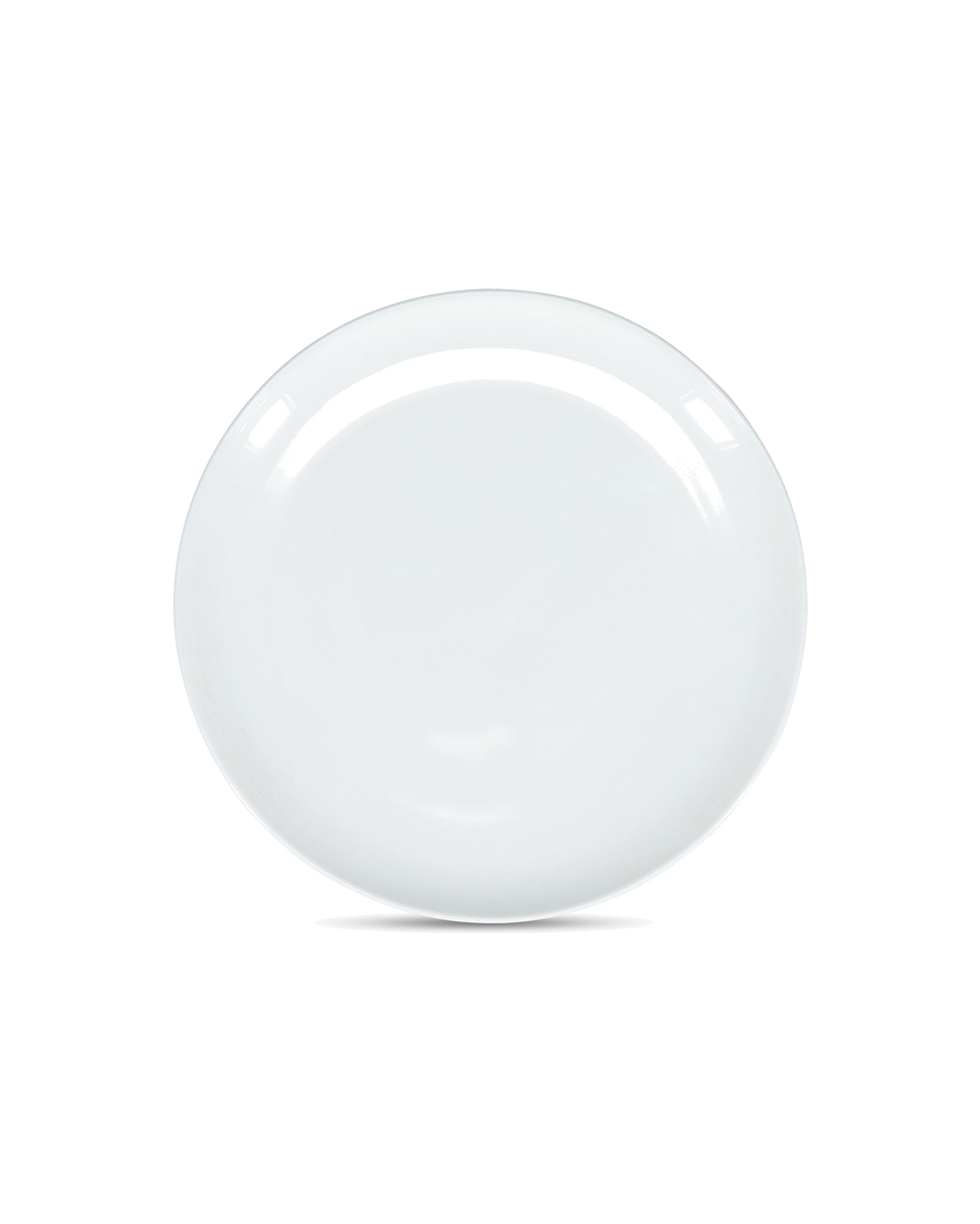 Alura Teller aus Vegan Bone Porcelain, Weiß, Ø 20 cm, Ansicht 1