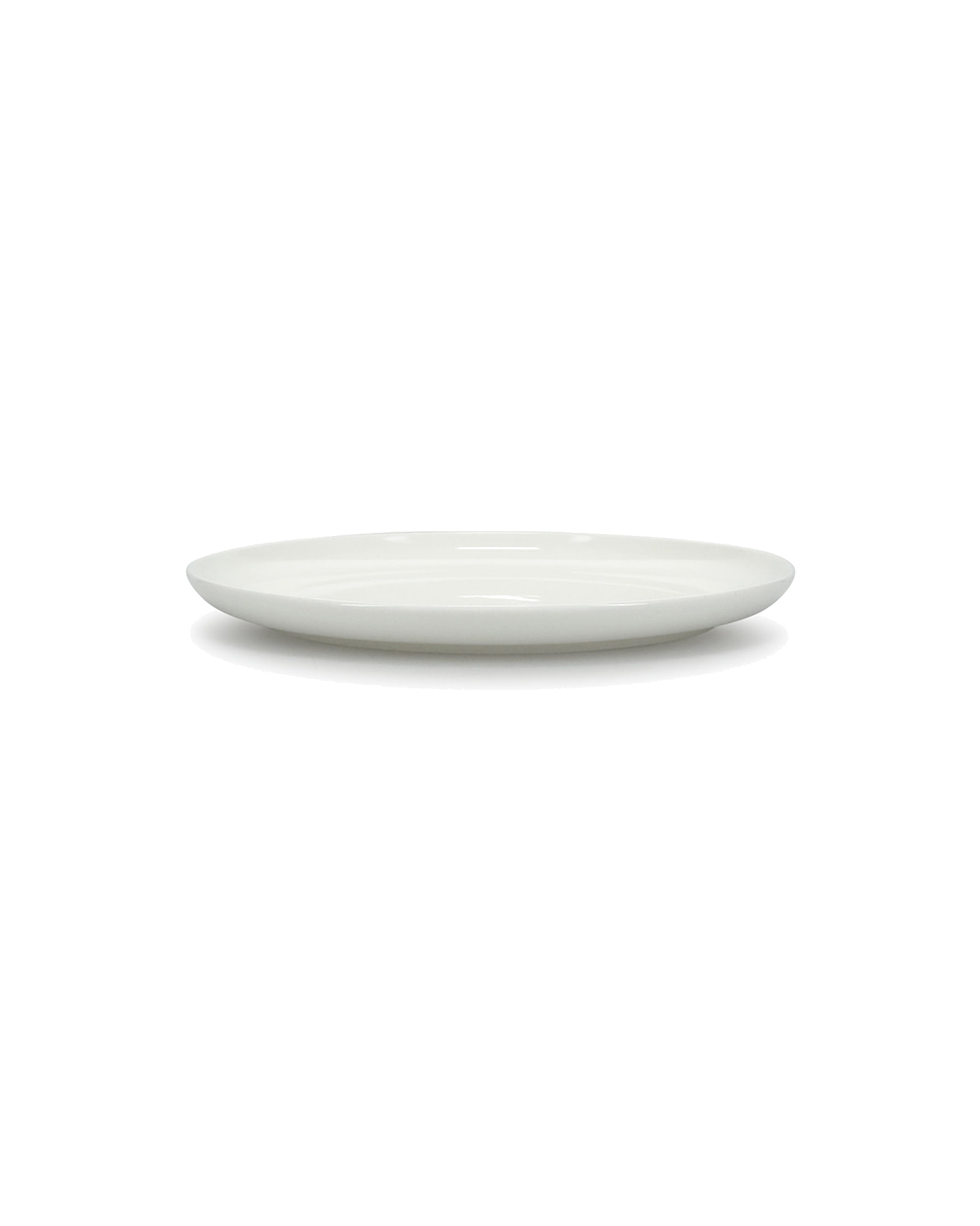 Alura Teller aus Vegan Bone Porcelain, Weiß, Ø 20 cm, Ansicht 2