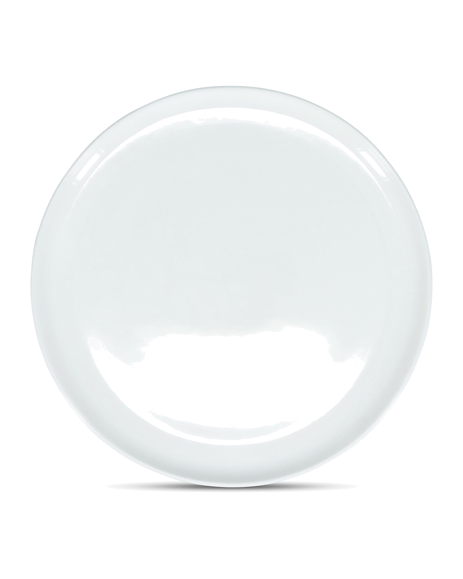 Alura Teller aus Vegan Bone Porcelain, Weiß, Ø 26 cm, Ansicht 1