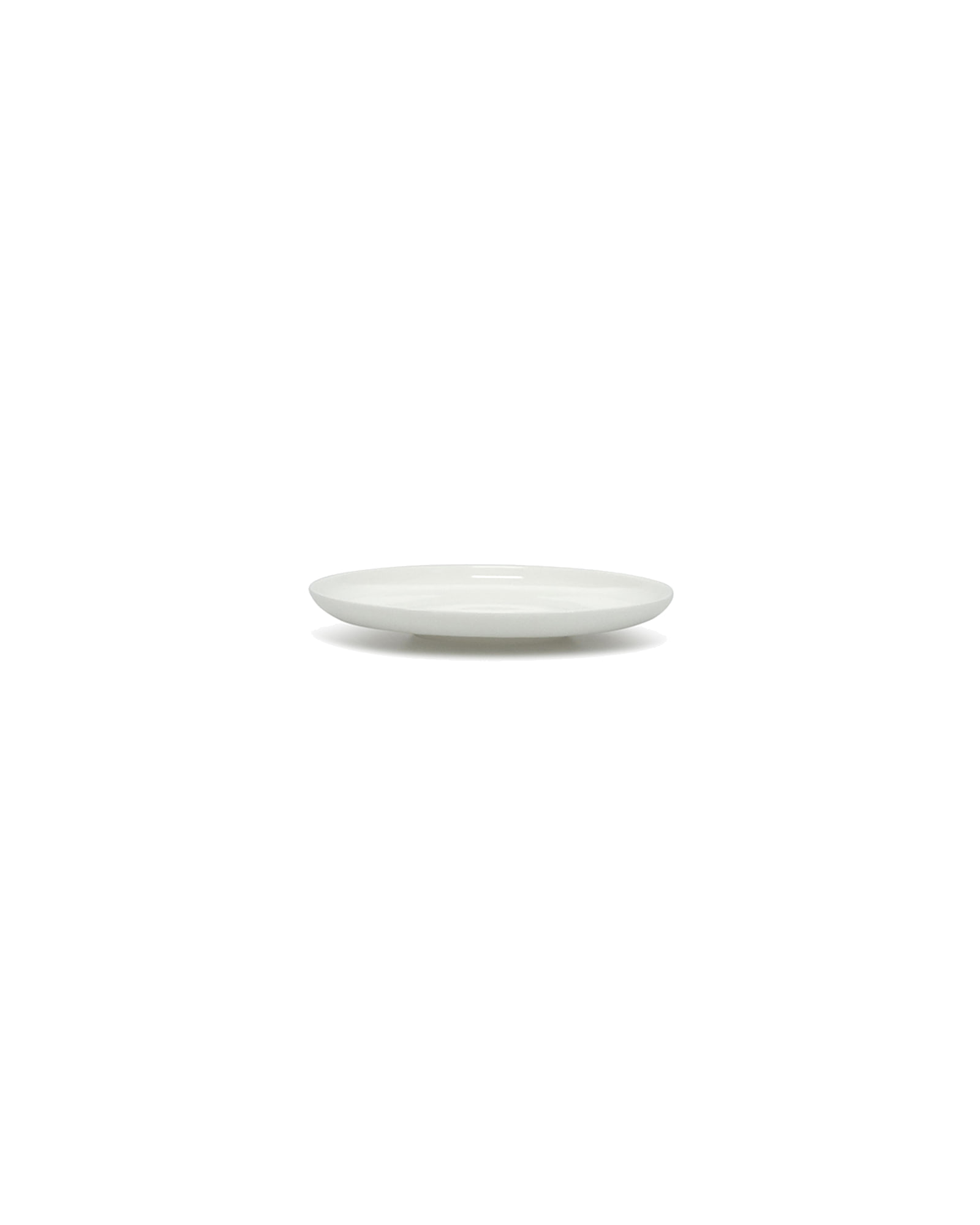 Alura Untertasse aus Vegan Bone Porcelain, Weiß, Ø 12 cm, Ansicht 2