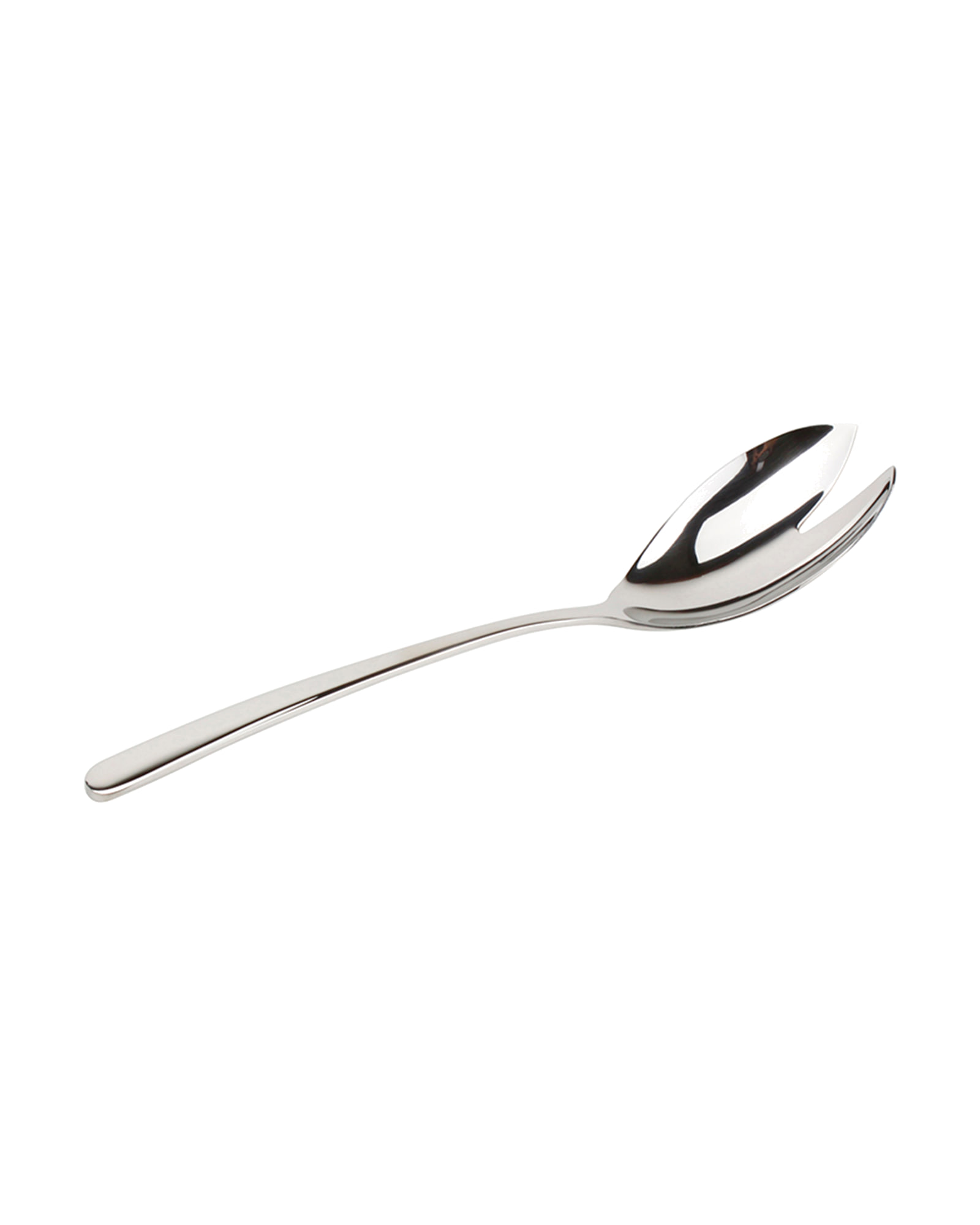Amberes Servierlöffel aus Edelstahl, geschlitzt, L 24 cm