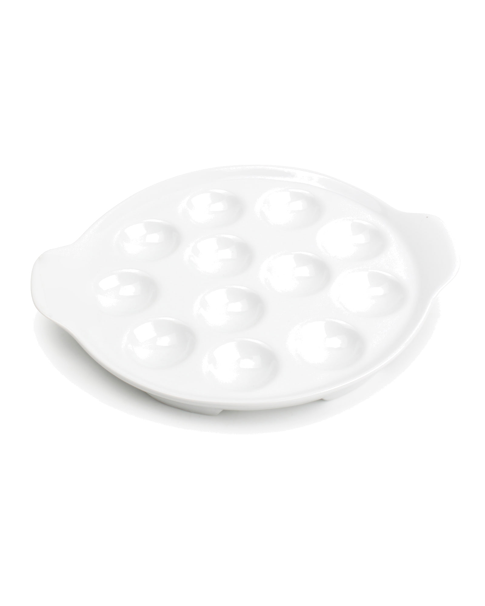 Appetite Schneckenteller aus Porzellan, Weiß, Ø 19,5 cm, Ansicht 1