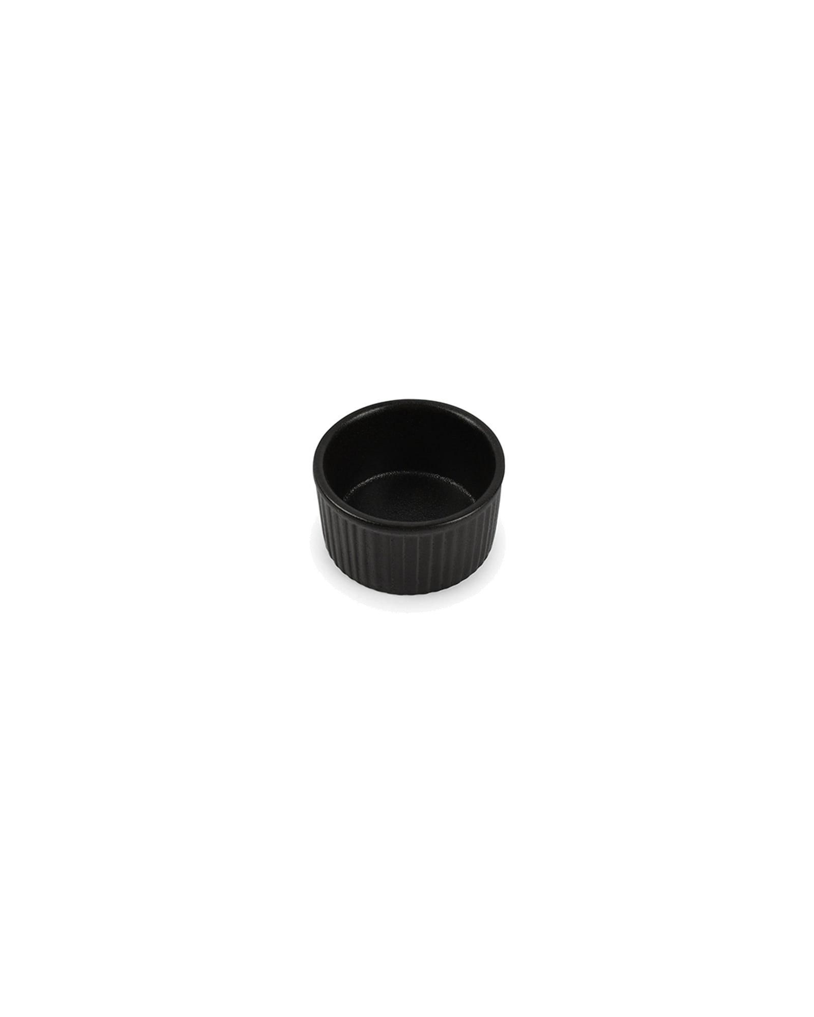 Ardo Auflaufform aus Steinzeug, Schwarz, Ø 8 cm, Ansicht 2
