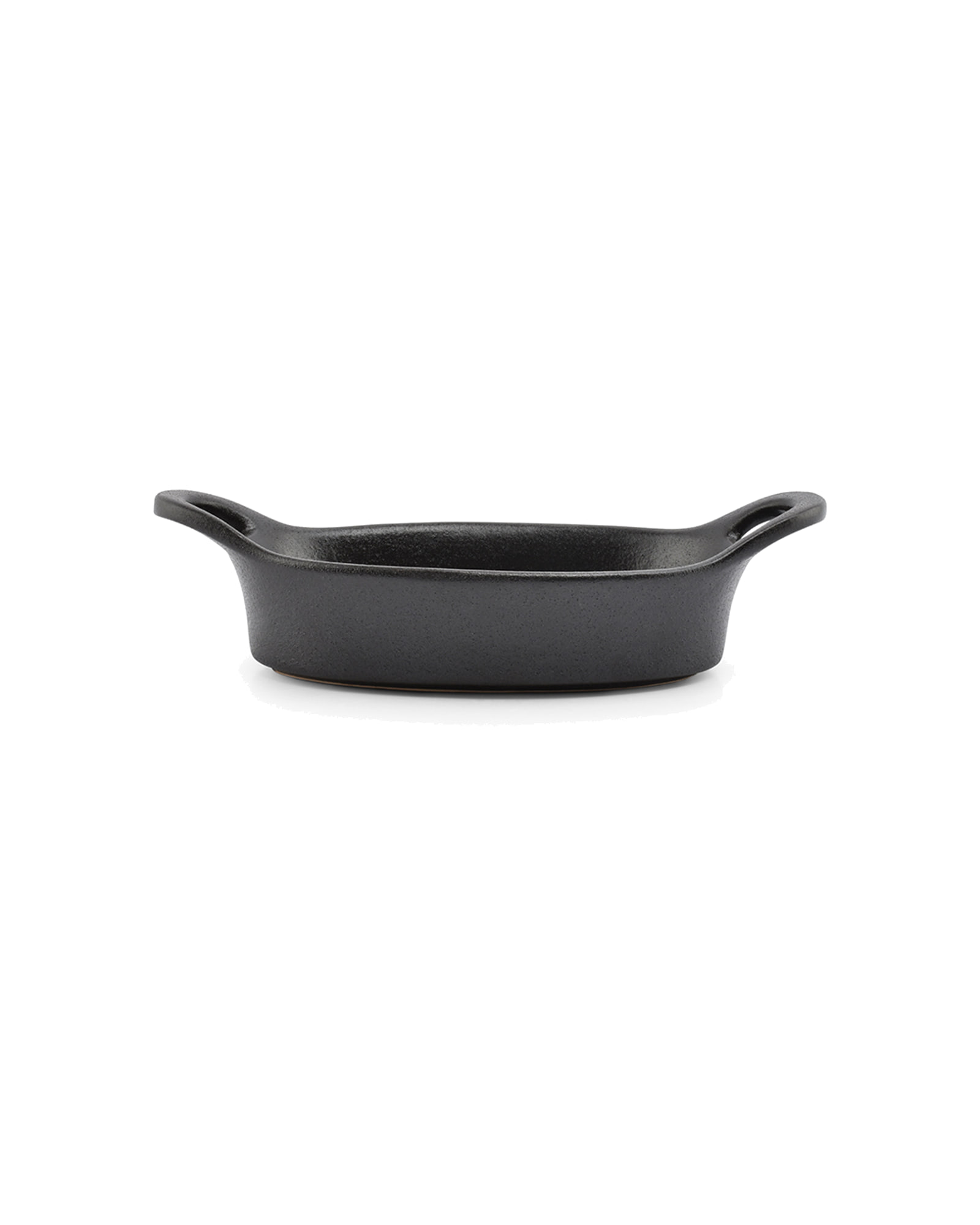 Ardo Auflaufform aus Steinzeug, Schwarz, 14 cm breit, Ansicht 1