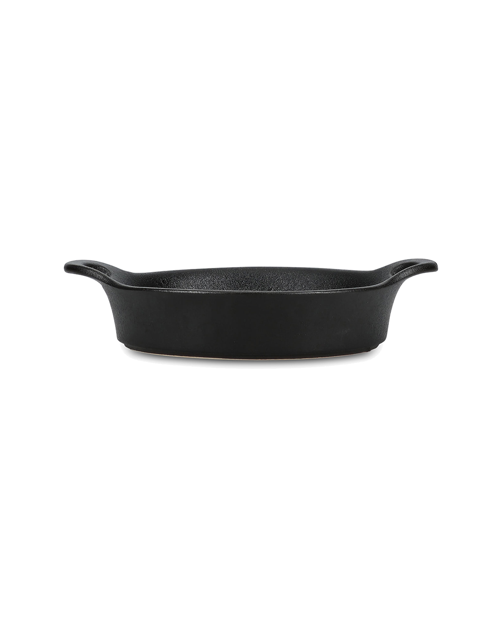 Ardo Auflaufform aus Steinzeug, Schwarz, Ø 23 cm, H 5 cm, Ansicht 2